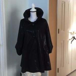 Black swing coat size M